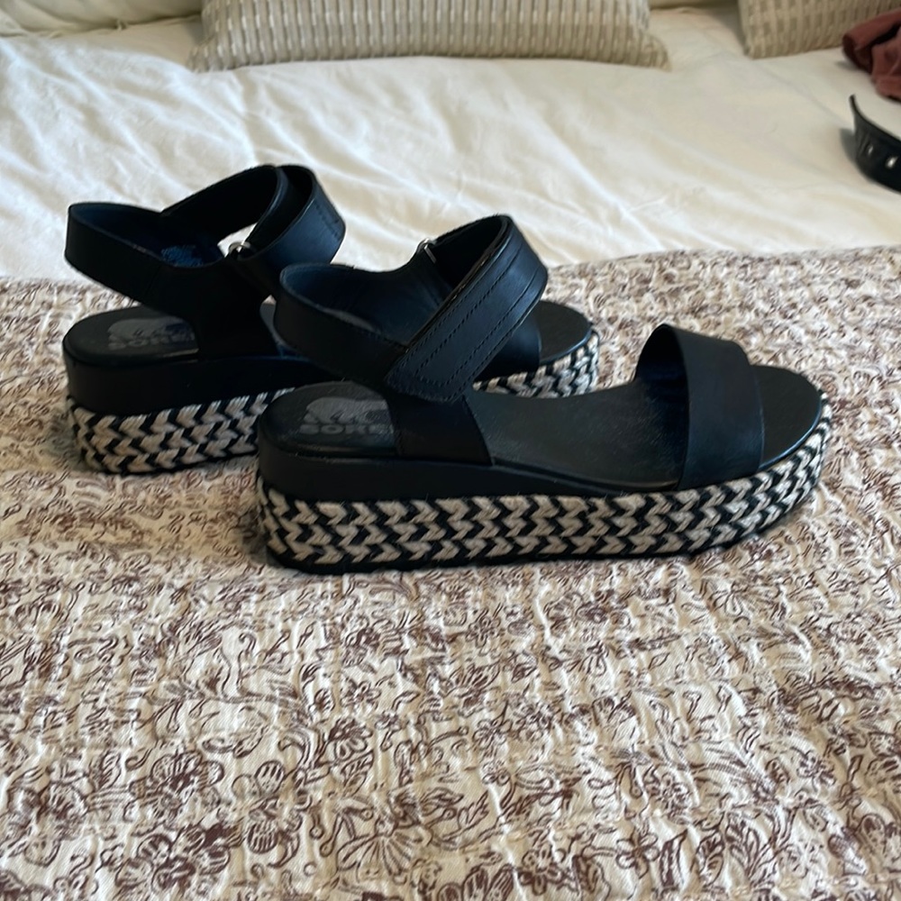 Platform Sorel Sandals - Never Worn Outside!